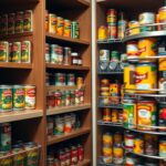 Canned food organization