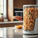 Cereal dispenser guide