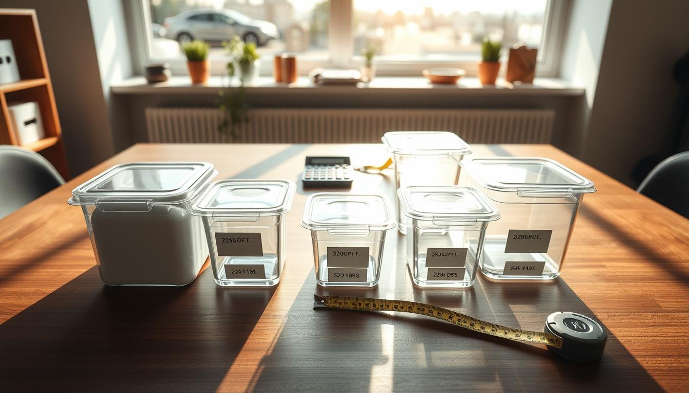 How to Choose the Right Container Sizes for Standard Bag Volumes