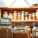 Cleaning pantry containers