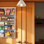 Door pantry organizer