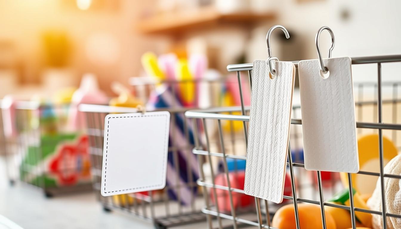 How to Attach Labels to Wire Baskets (Clip-On vs. Hang Tags) for Labeling Wire Baskets