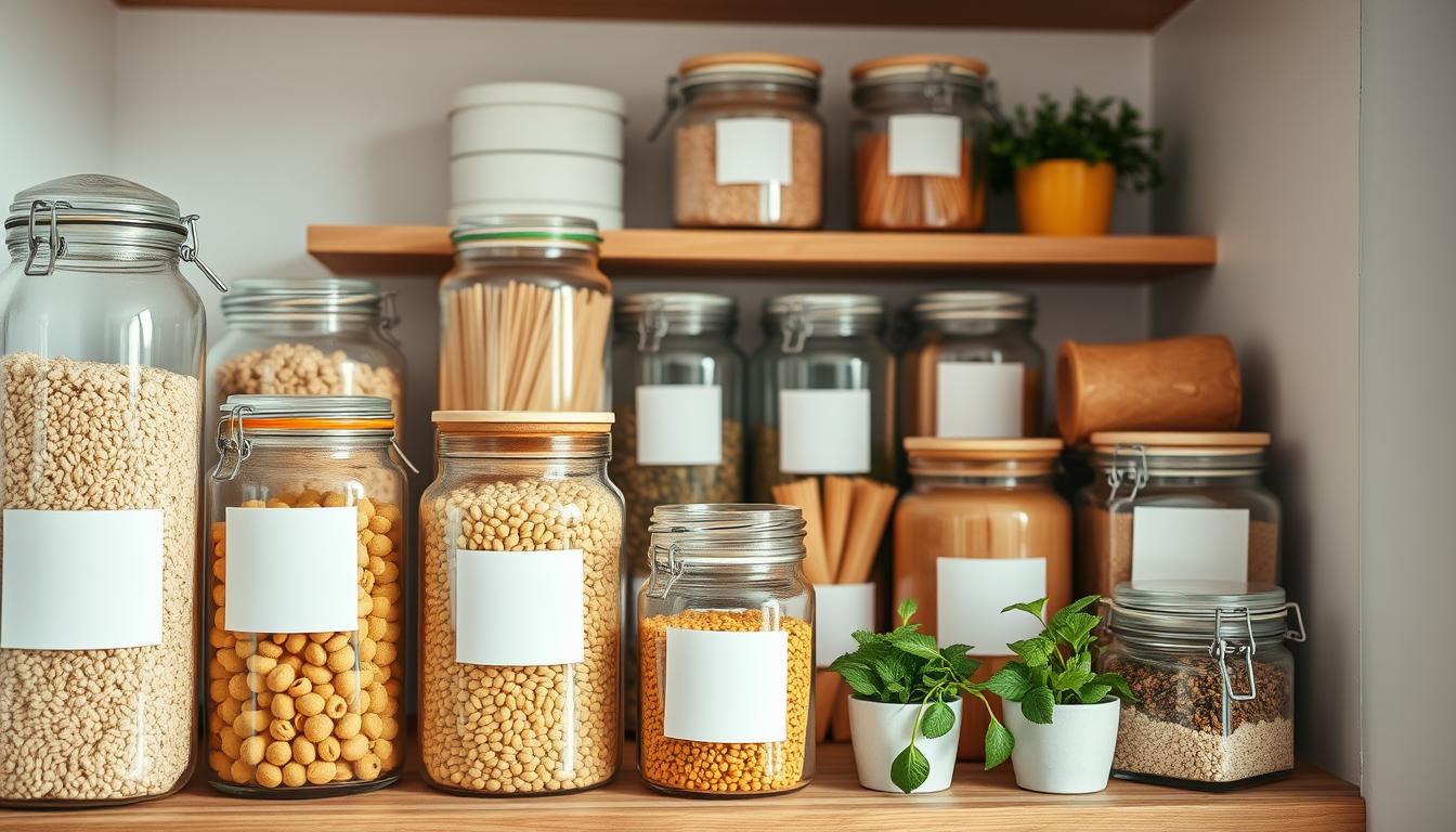 How to Create Minimalist White Labels for a Modern Pantry Look