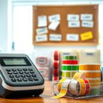 Organizing label refills