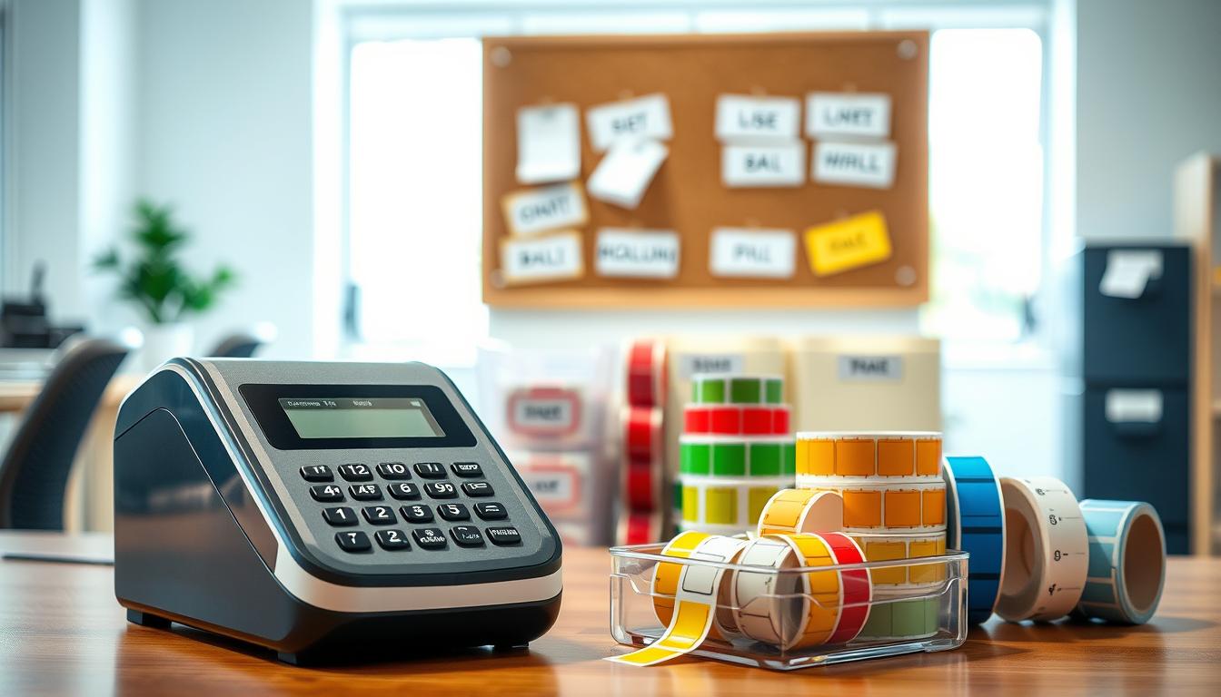 How to Store Extra Labels and Your Label Maker for Quick Updates