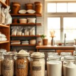 Organizing specialty flours