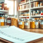 Pantry inventory list