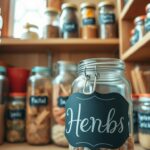 Pantry labeling ideas