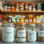 Printable pantry labels