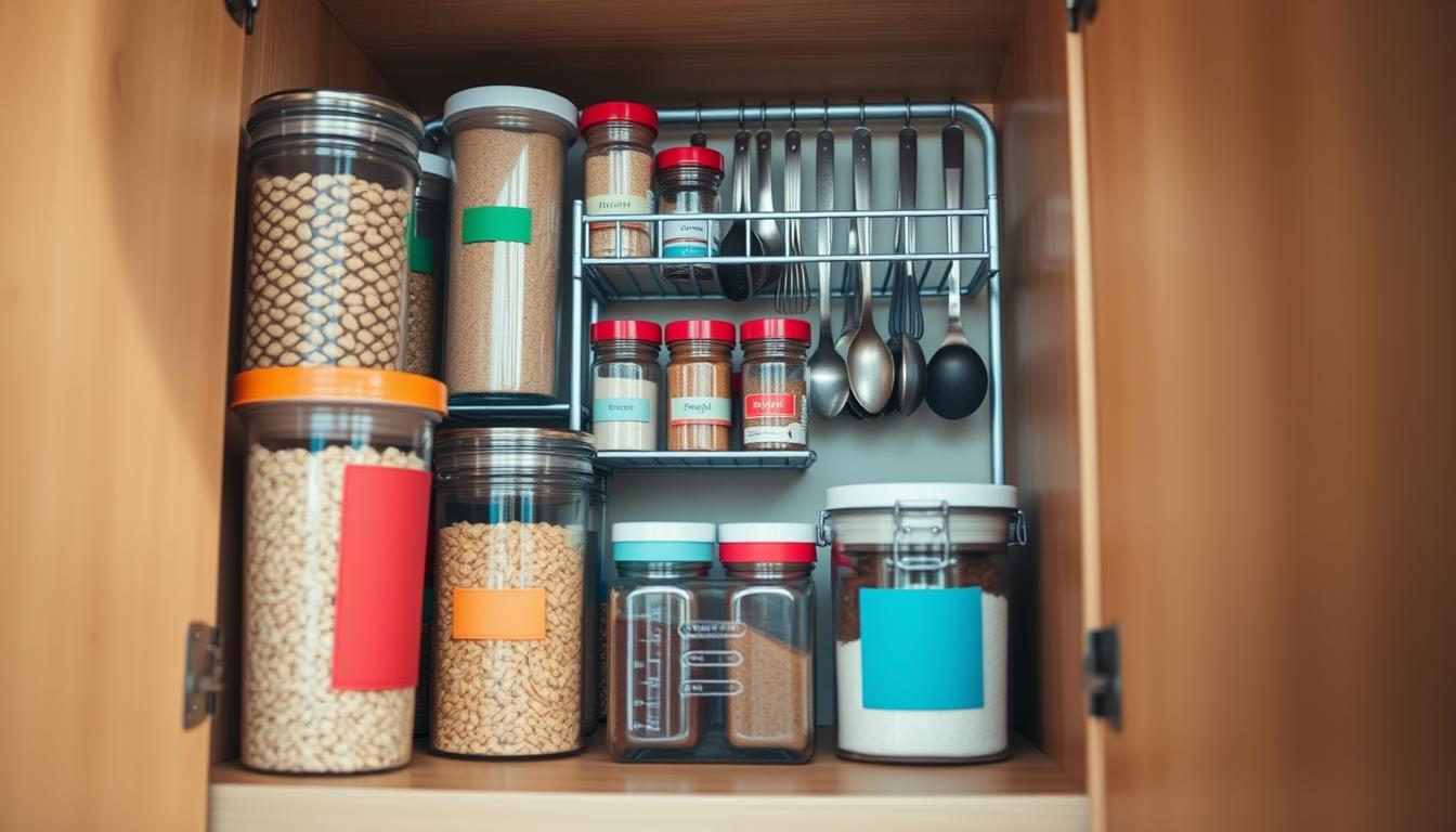 Small Pantry Solutions: How to Organize a Tiny Kitchen Cabinet