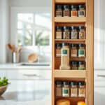 Spice rack organization