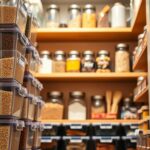 Stacking pantry bins