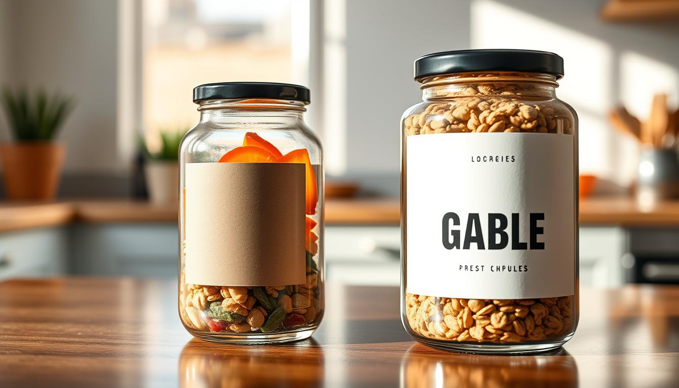 Transparent vs. Opaque Labels: Which Looks Better on Glass Jars?
