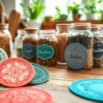 Reusable jar labels