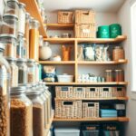 Vertical pantry storage